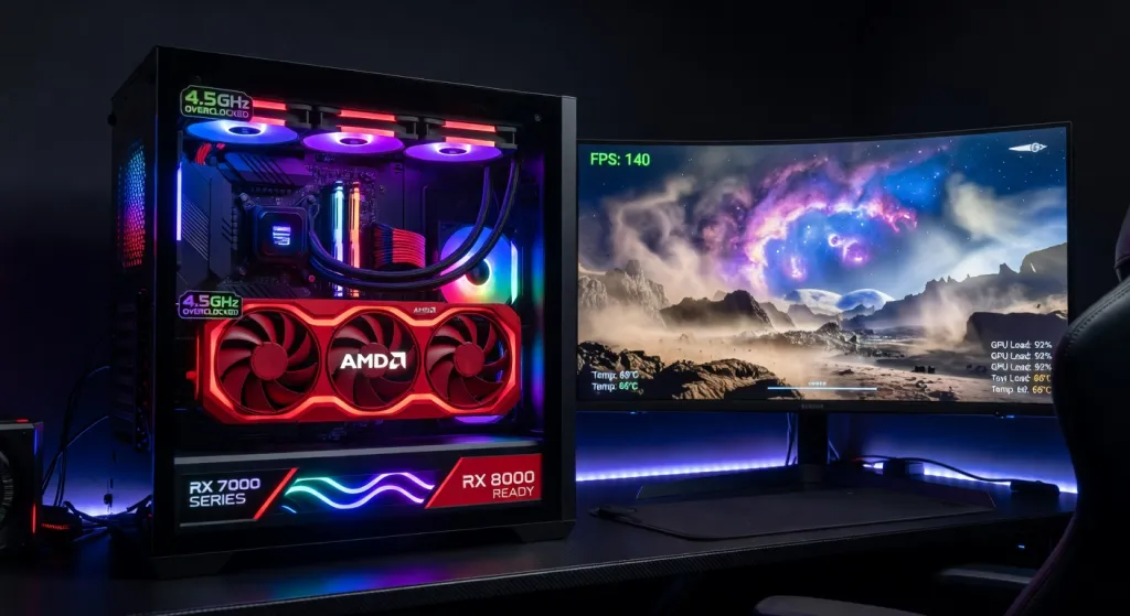 Видеокарты AMD Radeon в 2026 году: какую модель брать и за сколько